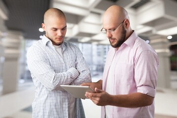 Teamwork meeting, business people work in office