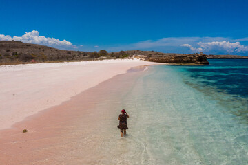 tourists on the beach