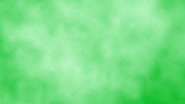 Smoke motion graphic effect on green screen background.