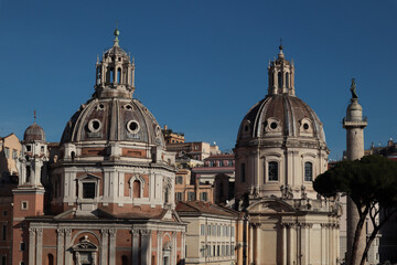 Fototapeta na wymiar basilica di sestieri, italy, rome
