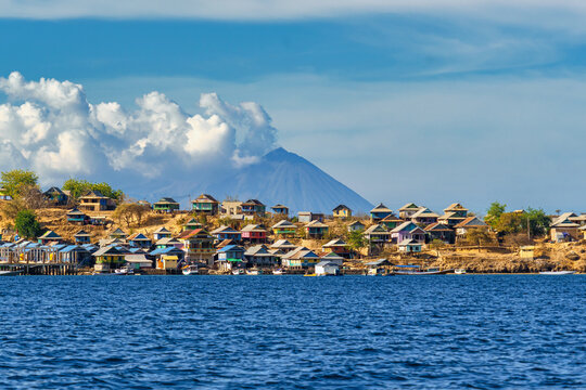 Traditional Fisherman Village At Pulo Bajo, West Nusa Tenggara