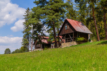 Mountain houses in High Tatras