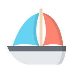 Boat Flat Icon