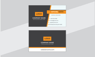 Creative and modern business card template