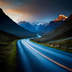 Light trails, generative ai