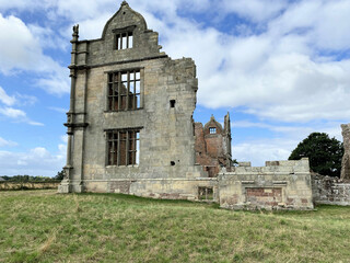 Obraz premium A view of Moreton Corbet Castle in Shropshire