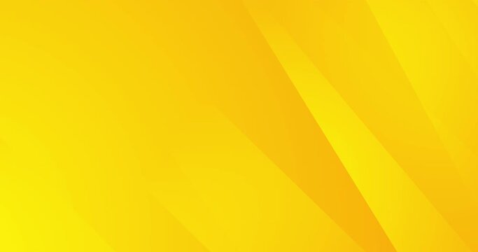 4k sunny yellow orange corporate abstract background. Trendy animation with 3d polygonal shapes. Animated looped random moving soft geometric line. Business motion design. Bright gradient. Sale banner