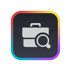 Search for Job - Pictogram (icon) 