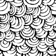Detailed Fishscale Inky Pattern on Blotting Paper