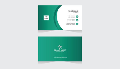 Corporate business card design template