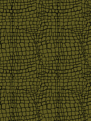 Animal print background. Reptile skin seamless pattern.