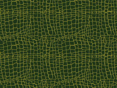Animal print background. Reptile skin seamless pattern.