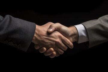 handshake between two professionals