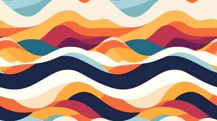 minimalistic colorful geometric abstract pattern new quality art colorful joyful stock image illustration design generative ai