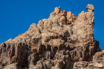 Fototapeta premium Exploring the heart of Teide natural Park in Tenerife by La Ruleta