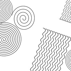 abstract background with abstract line pattern, black and white.