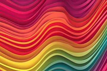 Wave colorful striped background, abstract background