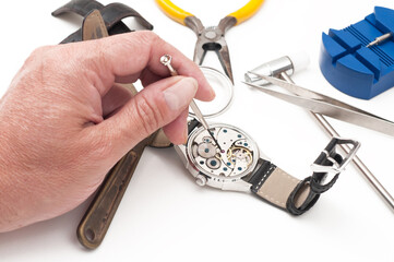 Timeless Precision: A Watchmaker's Artistry in Action