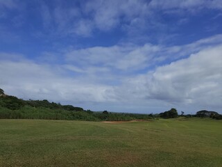 Fototapeta premium a beautiful golf course
