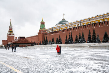 Obraz premium View of Red Square in Moscow