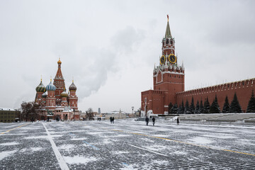 View of Red Square in Moscow