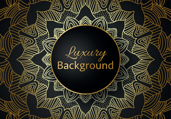 Luxury mandala background with golden arabesque pattern Arabic Islamic east style. Ramadan Style Decorative mandala. Mandala for print