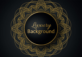 Luxury mandala background with golden arabesque pattern Arabic Islamic east style. Ramadan Style Decorative mandala. Mandala for print