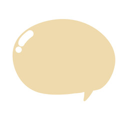Yellow speech bubble