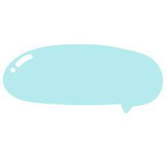 Green speech bubble