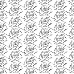 seamless pattern with roses