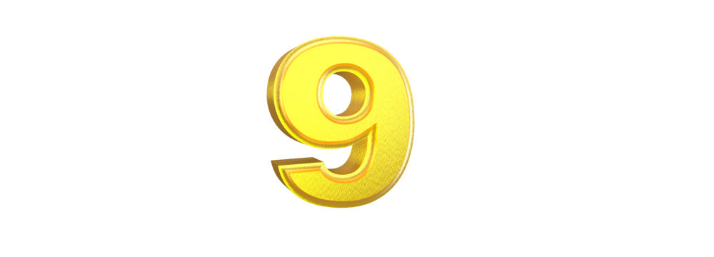 Gold glitter alphabet numbers set with shadow. realistic shining golden font number 1,2,3,4,5,6,7,8,9,0 of sparkles on white background. For decoration of cute wedding, anniversary, party, lab