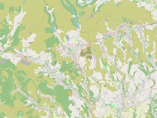 Merthyr Tydfil, Wales - Great Britain. OSM. No legend