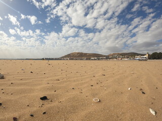Agadir beach in Morocco