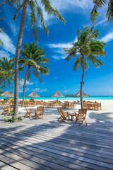  beach and tropical sea. beach landscape