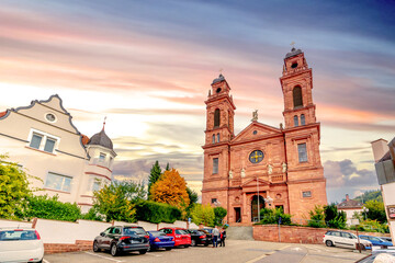 Alter Markt, Eberbach, Deutschland 