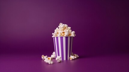 Popcorn, Generative AI, Illustration