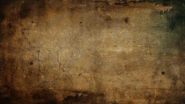 Old vintage scratched grunge isolated on background, old film effect. Distressed old abstract stock texture overlays. space for text.