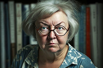 portrait of a fictional woman, generated AI tolls