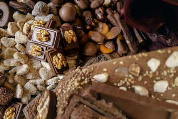 mesa de chocolate