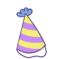 Cartoon birthday party decorations hat