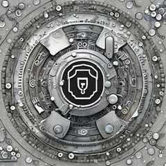 Fototapeta premium locked door