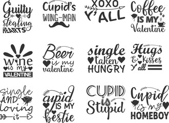 Wine Lover Quotes SVG Bundle  