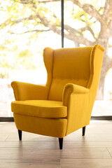 fauteuil jaune