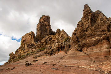 Fototapeta premium Roques de Garcia im Teide Nationalpark auf der Insel Teneriffa