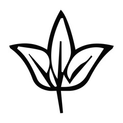 Minimalist Leaf