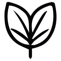 Minimalist Leaf