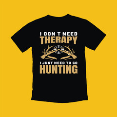 hunting t shirt design