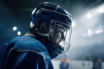 Professional ice hockey player. Generative AI