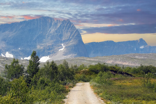 Mountains in Trollheimen, Norway
