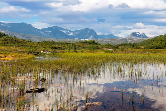 Mountains in Trollheimen, Norway